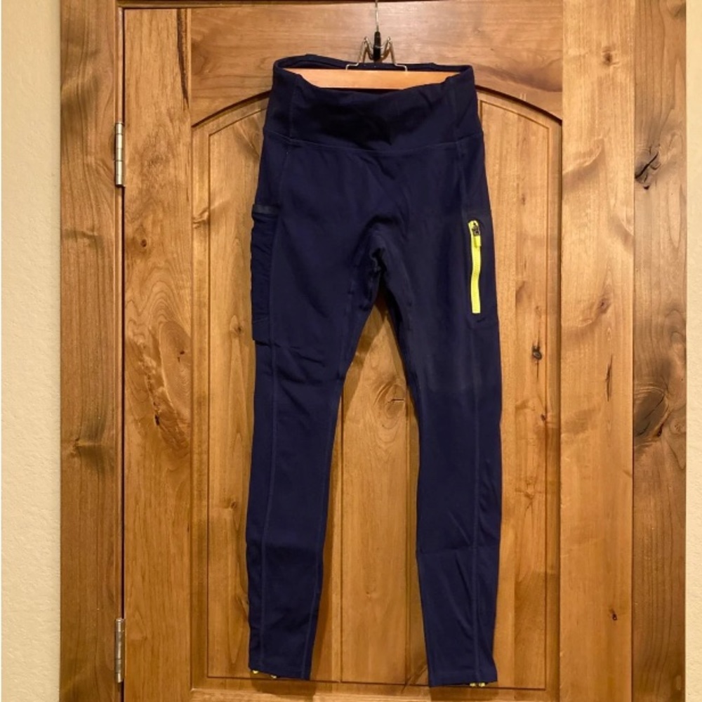 Leggings With Pockets - Navy